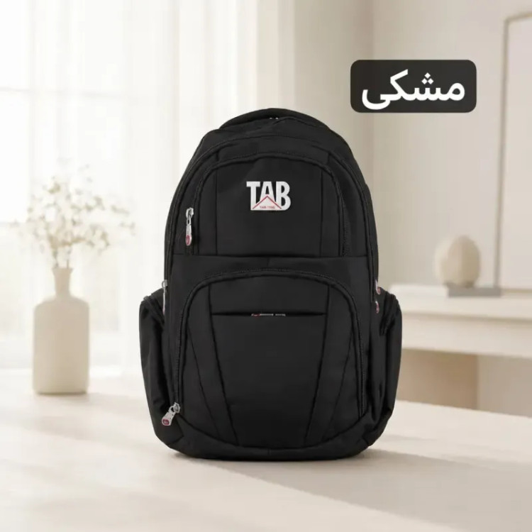 کوله پشتی برزنت مدرسه و دانشگاه مناسب لپ تاپ ابعاد 48 در 39 سانتیمتر