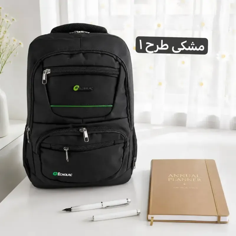 کوله پشتی برزنت اسپرت جالبتاپ مناسب مدرسه و دانشگاه