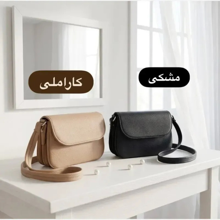کیف پاسپورتی زنانه چرم مصنوعی روزمره بند بلند
