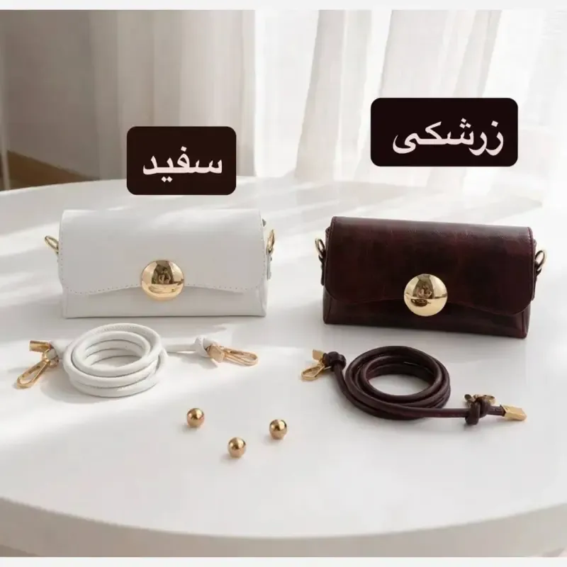 کیف پاسپورتی چرم مصنوعی زنانه روزمره و مجلسی