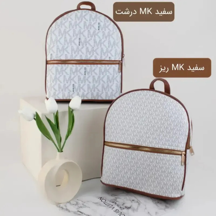 کوله پشتی چرم مصنوعی اسپرت و روزمره ابعاد 30 در 25 سانتیمتر