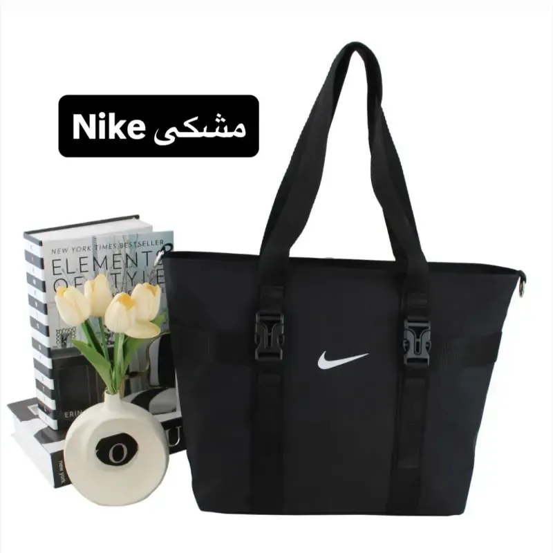 ساک ورزشی و اسپرت پارچه ای سه بند ابعاد 45 در 32 سانتیمتر
