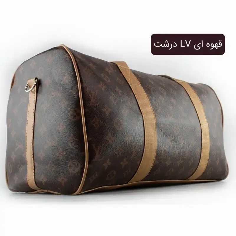ساک ورزشی اسپرت چرم مصنوعی بند بلند ابعاد 50 در 18 در 30 سانتیمتر