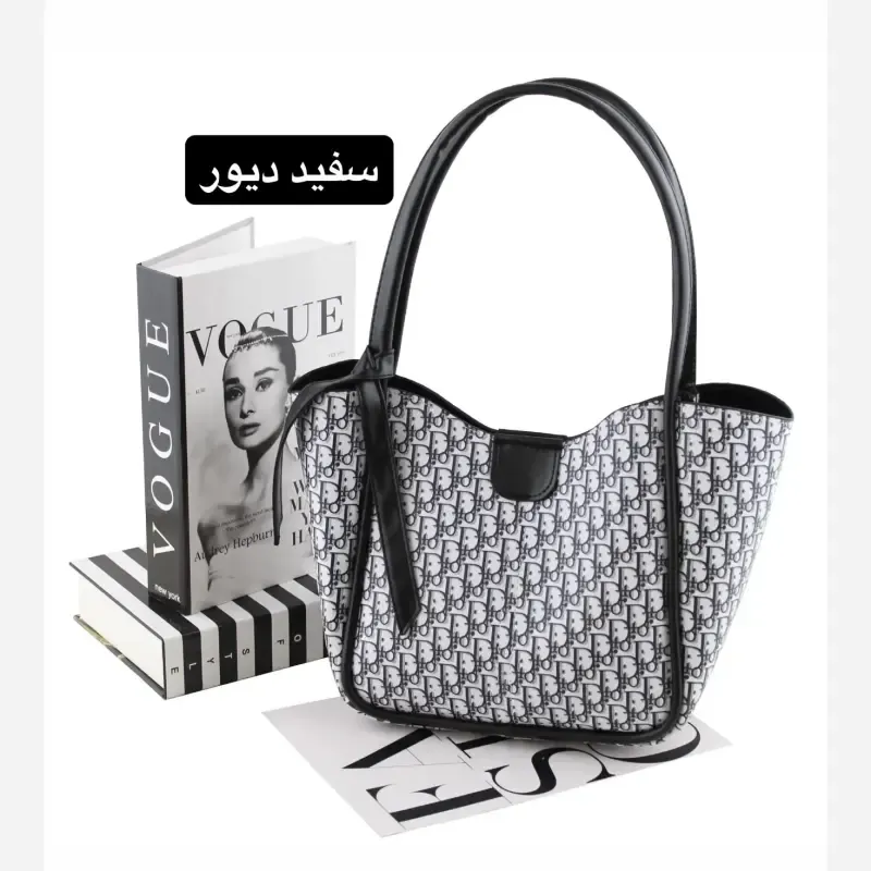 کیف زنانه چرم مصنوعی رسمی و روزمره دو بند