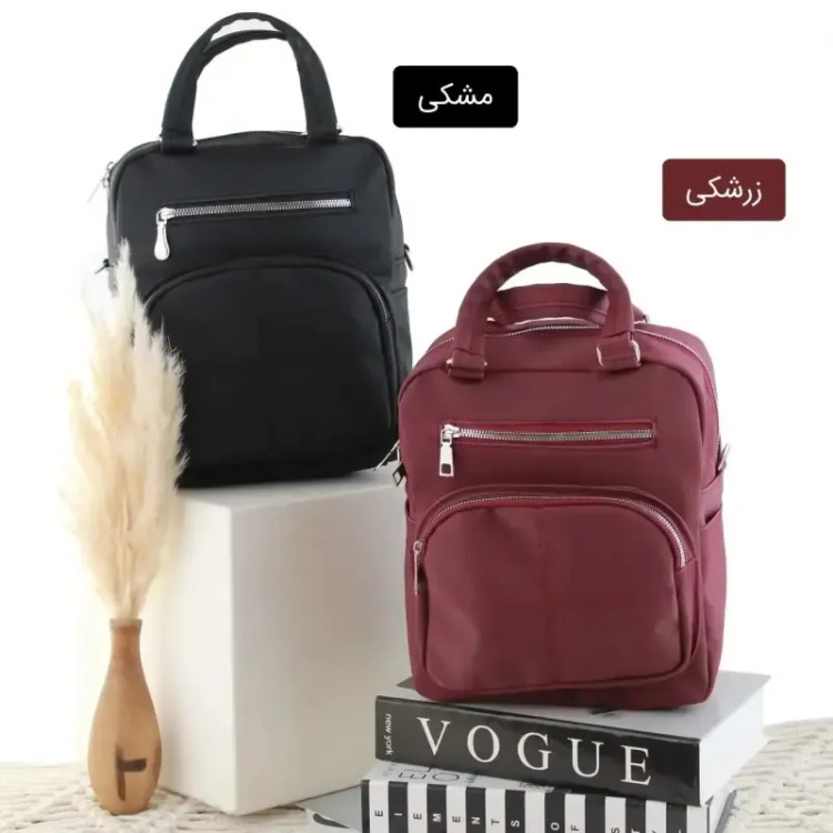 کیف زنانه چرم مصنوعی اسپرت و روزمره ابعاد 30 در 25 سانتیمتر