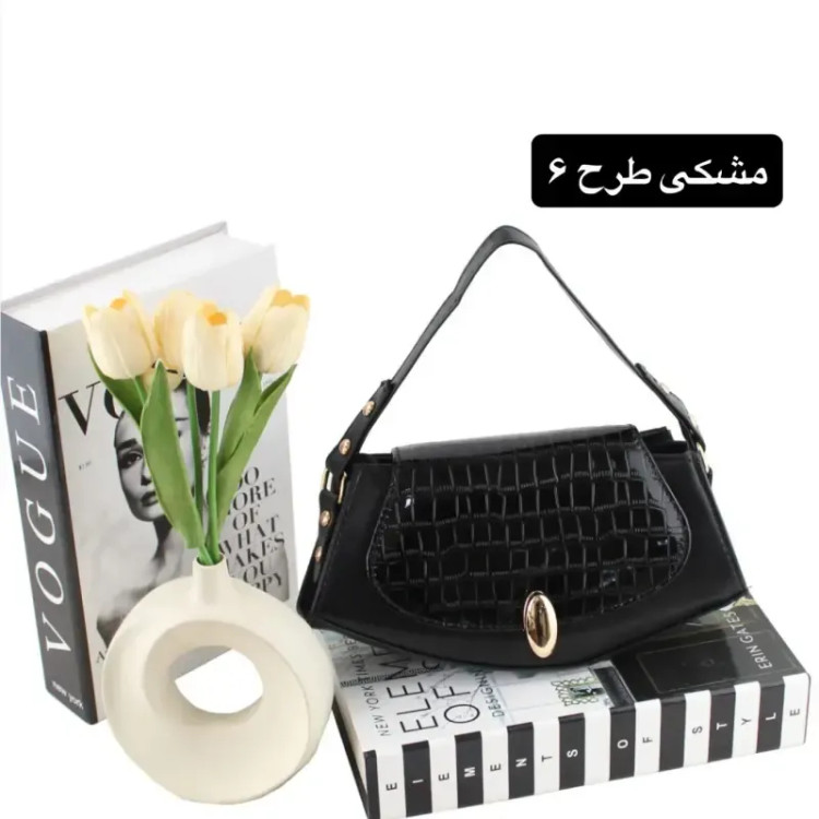 کیف پاسپورتی زنانه چرم مصنوعی اسپرت مجلسی مدل زیپدار