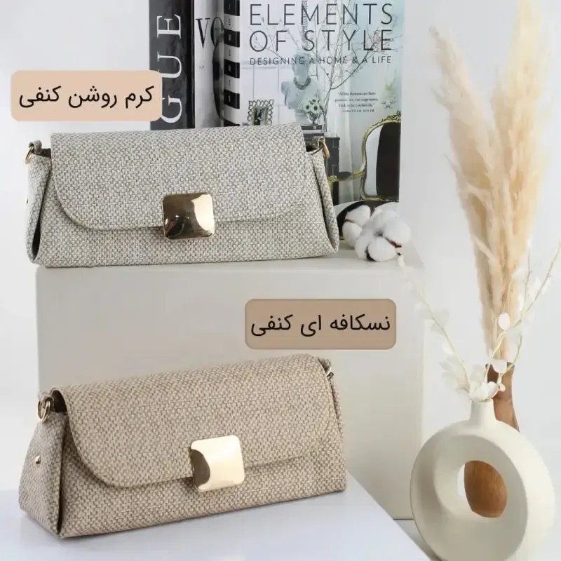کیف پاسپورتی چرم مصنوعی زنانه روزمره ابعاد 30 در 14 در 9 سانتیمتر