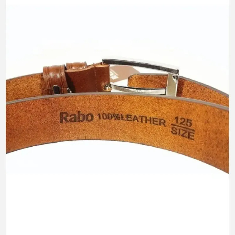 کمربند مردانه رابو مدل مجلسی و اسپرت با پهنای 35 میلیمتر
