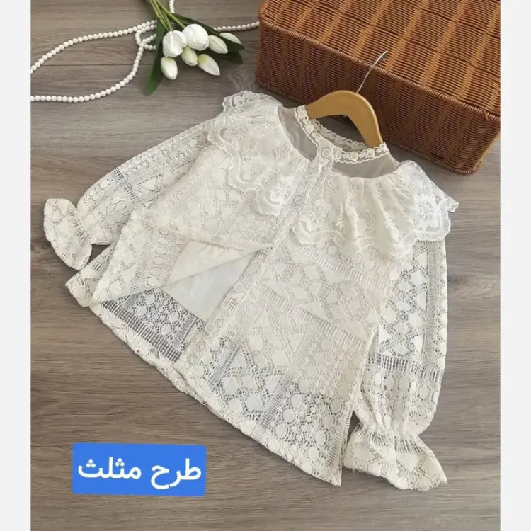 شومیز دخترانه وارداتی سایزبندی 4 تا 16 سال