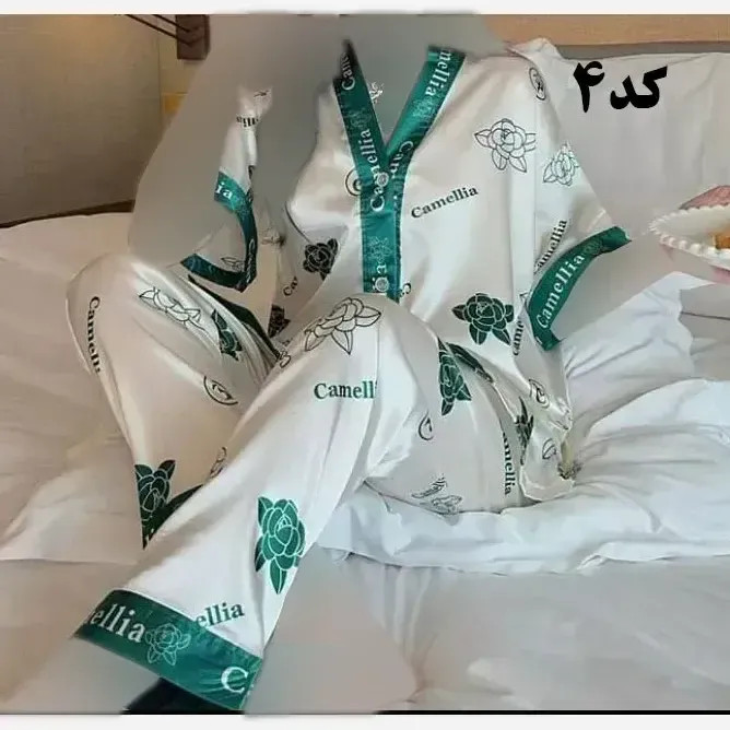بلوز شلوار ساتن وارداتی زنانه کد 1277 شیک و راحت چهارفصل سایز XL 2XL
