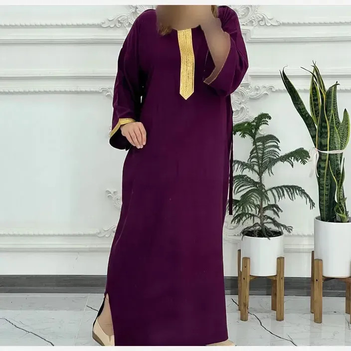 پیراهن ساحلی نخی شسته شده فری سایز زنانه تا سایز 52 کمربنددار بدون آبرفت و رنگ رفت