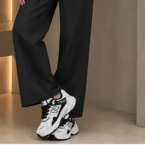 کفش زنانه نیوبالانس مدل LEO زیره دورنگ چرم مصنوعی و راشل سایز 37 تا 40